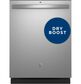 GE Appliances 24" Top Control Hybrid Tub Dishwasher with Dry Boost and 52 dBA in Stainless Steel, , large
