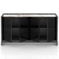Declan Dining 4-Door Buffet in Cognac Peppercorn Washed and Shell, , large