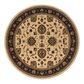 Oriental Weavers Ariana 130_7 6" Round Beige Area Rug, , large