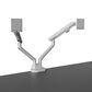 Kanto Dual Monitor Desk Mount for 17" - 35" Displays in White, , large