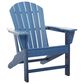 Maple and Jade Outdoor Adirondack Chair in Dark Blue, , large