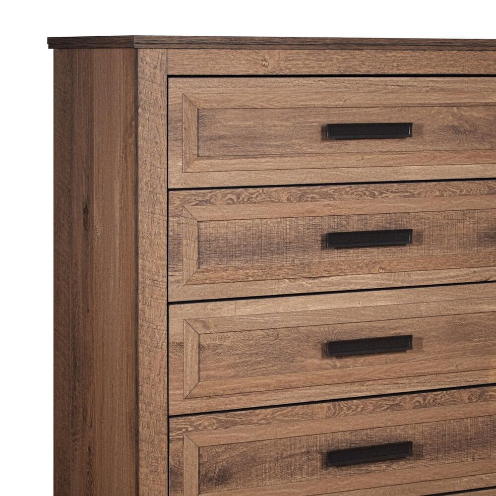 New Heritage Design Coventry Hall 5-Drawer Chest in Pecan, , large