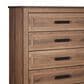New Heritage Design Coventry Hall 5-Drawer Chest in Pecan, , large