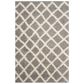 Safavieh Dallas Shag SGD258G-6 6" x 9" Grey/Ivory Area Rug, , large