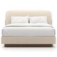 Caracole Fleur Queen Upholstered Bed in Porcini, , large