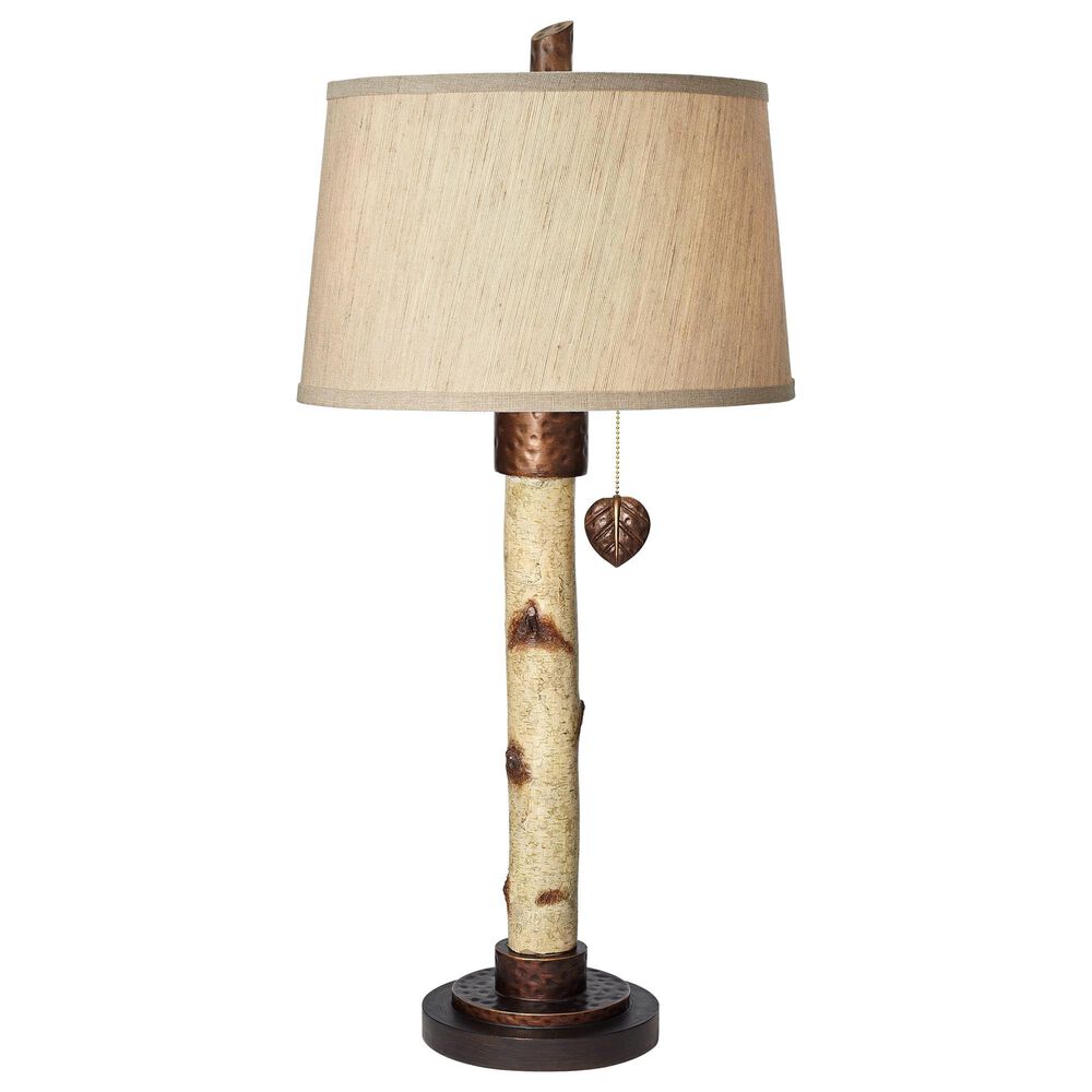 Pacific Coast Lighting Modern Farmhouse Birch Tree Table Lamp in Natural, , large