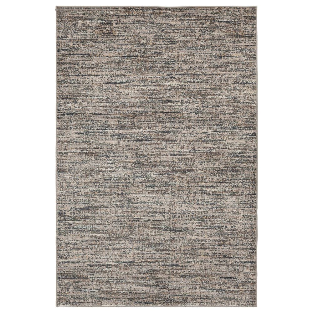 Central Oriental Minerva Mitch 7"10" x 9"10" Storm and Vintage Blue Area Rug, , large