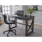 Ashley Freedan Desk in Grayish Brown and Black, , large