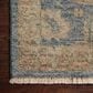 Loloi Helena HEL-06 2" x 3" Indigo and Taupe Area Rug, , large
