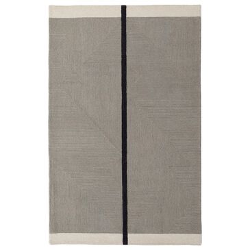 Feizy Rugs Maguire 2" x 3" Gray and Black Area Rug, , large