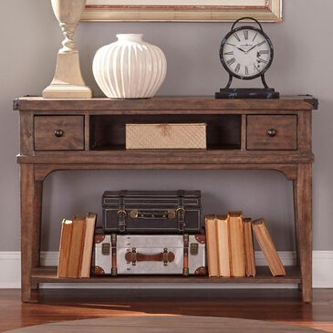 Belle Furnishings Sofa Table in Russet Brown, , large