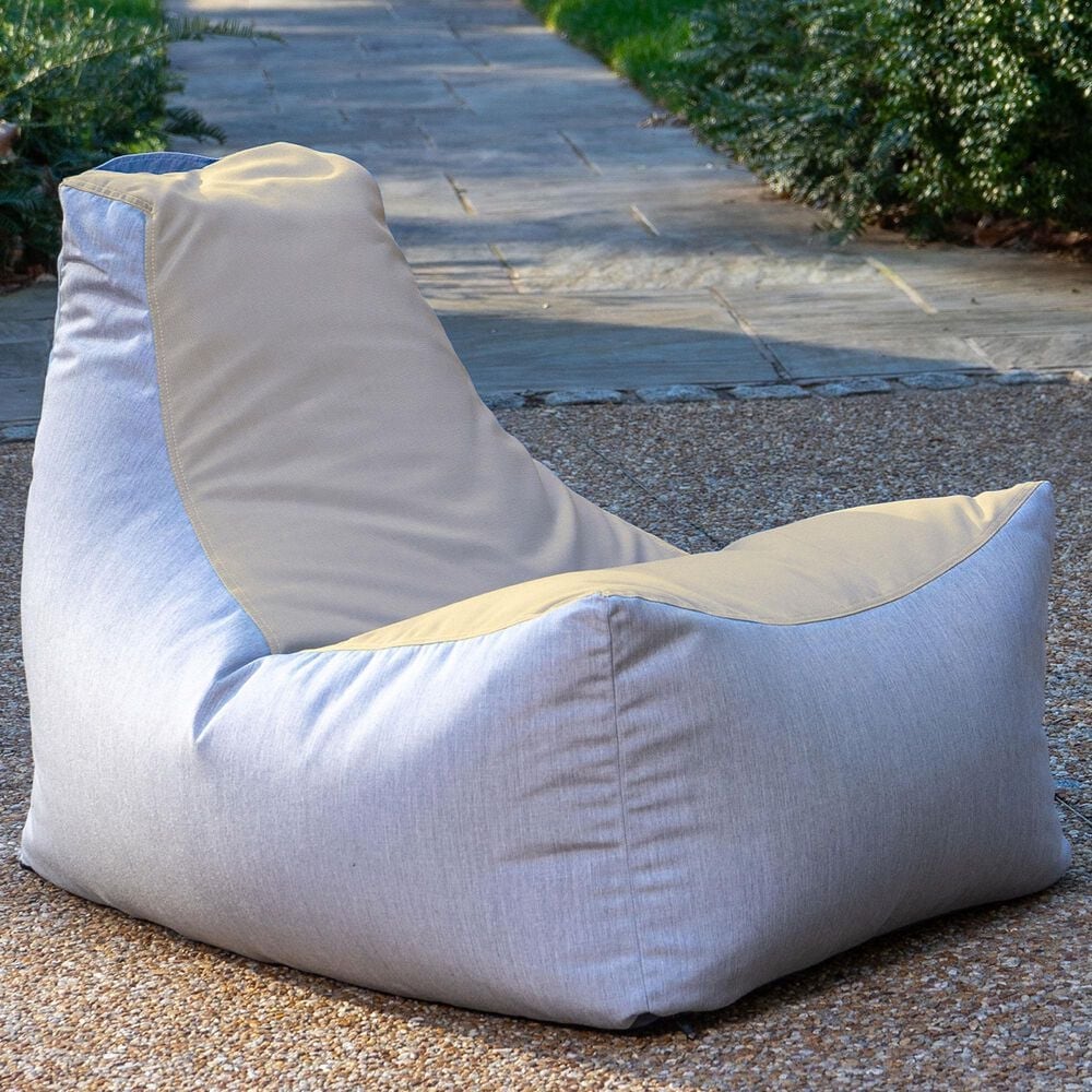 Jaxx Juniper Patio Bean Bag Chair in Tan, , large