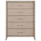 Furniture of America Candra 6-Piece Queen Bedroom Set in Natural Oak, , large