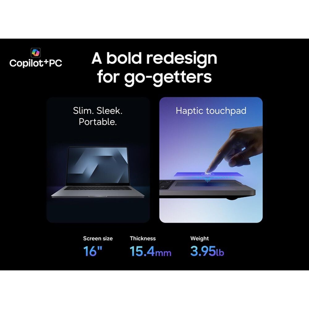 Samsung Galaxy Book6 Ultra 16" Laptop | Intel Core Ultra X7 - 32GB RAM - Intel Arc B390 Graphics - 1TB SSD in Gray, , large