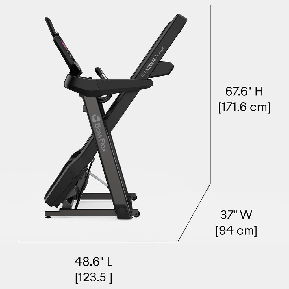 BowFlex T16 Folding Treadmill in Black, , large