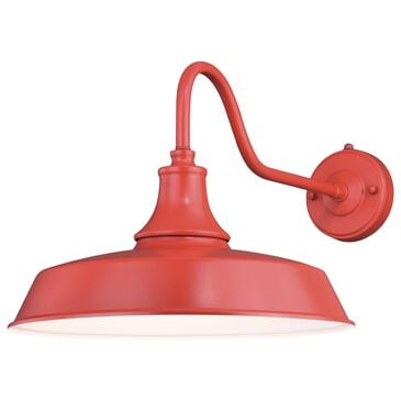 Vaxcel Dorado 15" 1-Light Outdoor Wall Sconce in Red, , large