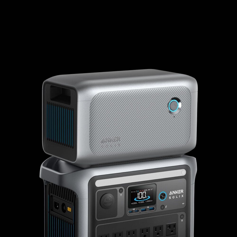 Anker Solix C1000X Portable Power Station in Gray, , large
