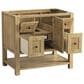 James Martin Vanities Breckenridge 36" Single Bathroom Vanity in Light Natural Oak with 3 cm Victorian Silver Quartz Top and Rectangular Sink, , large