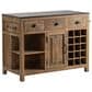 Crestview Collection Bengal Manor Kitchen Island in Brown and Black, , large
