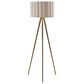 Adesso Caldwell Floor Lamp in Antique Brass, , large