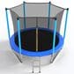 HOMLUX 8" Outdoor Trampoline Sports in Blue, , large