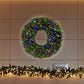 Timberlake 48" Large Christmas Wreath with 200 LED Lights in Green, , large
