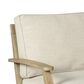 Ashley Clare View Lounge Chair with Beige Cushion in Antique Teak, , large