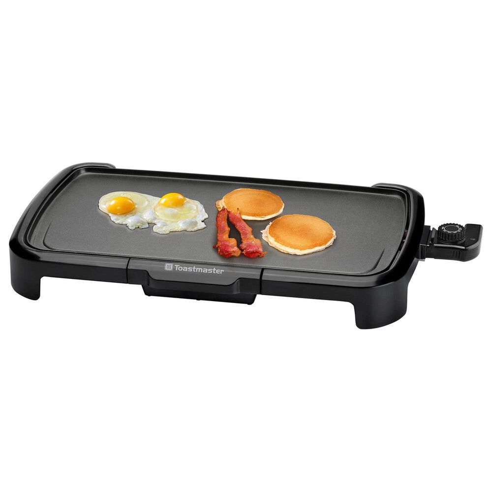 Toastmaster 20" Electric Griddle in Black, , large