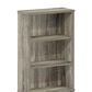 HOMLUX 8-Tier Multimedia Storage Tower with Adjustable Shelves in French Oak Grey, , large