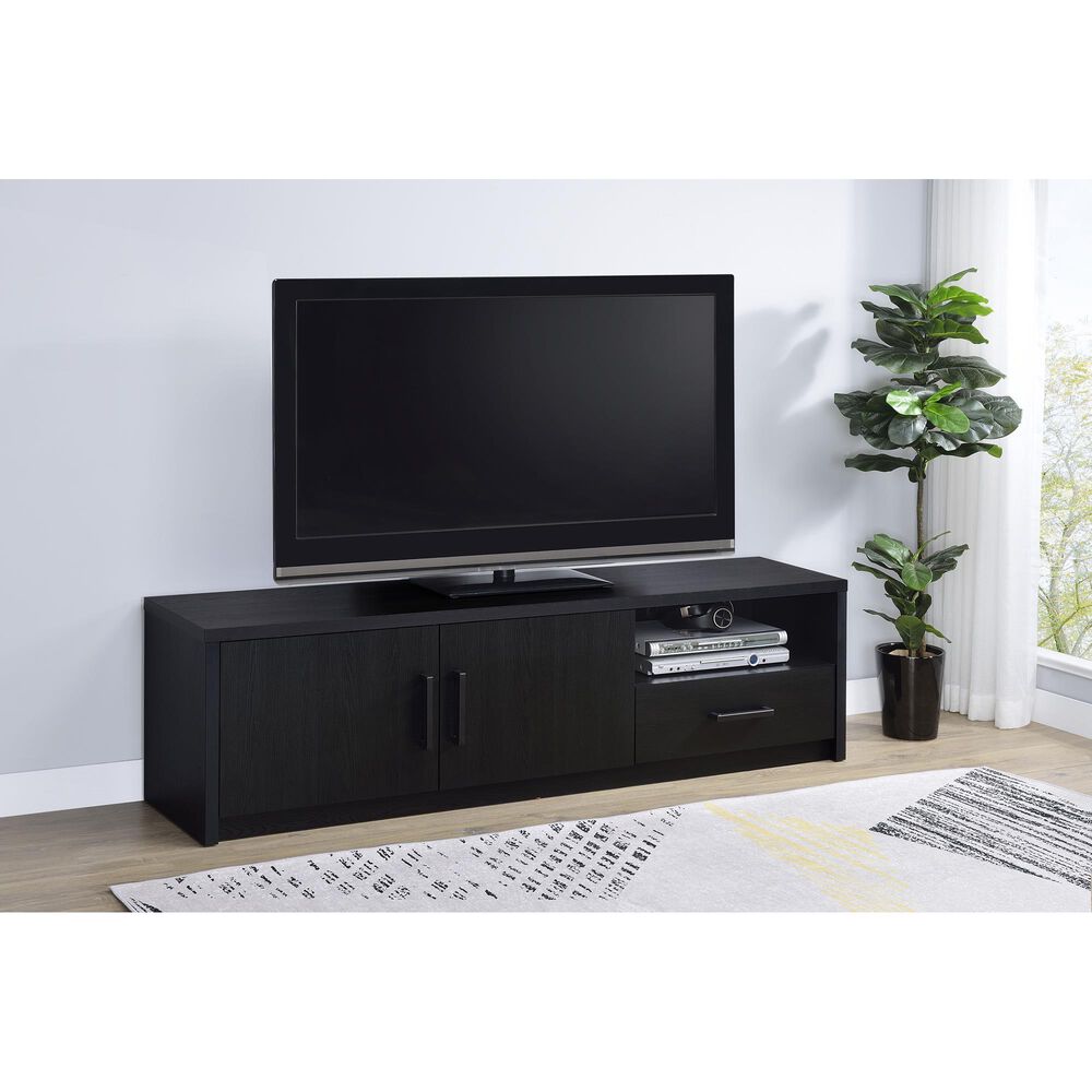 Coaster Murray 70&quot; TV Stand Media Console in Black, , large