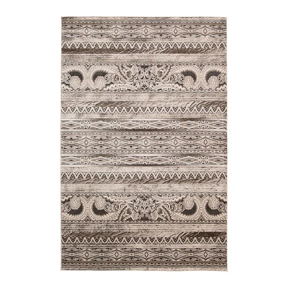 Nourison Karma KRM03 3"9" x 5"9" Beige Area Rug, , large