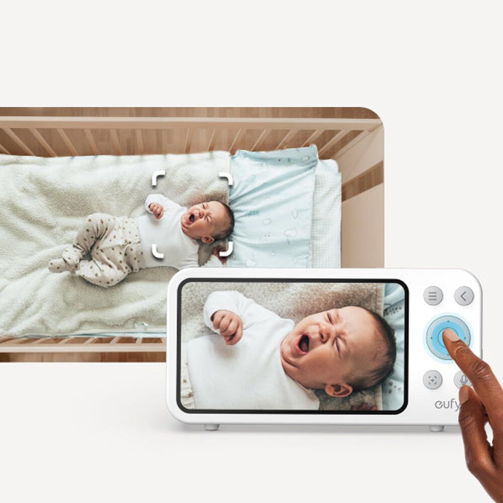 eufy E20 Baby Monitor with Camera in White, , large