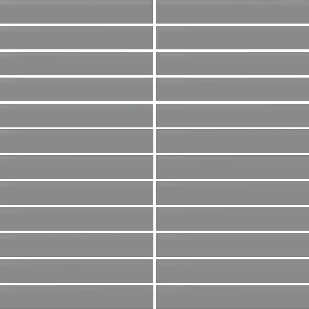Dal-Tile Color Wheel Matte Suede Gray 12&quot; X 10&quot; Ceramic Mosaic Sheet, , large