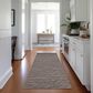 Dalyn Rug Company Laidley 2"3" x 10" Chocolate Indoor/Outdoor Runner, , large