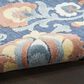 Other Aloha Blue and Rose 9" x 12" Indoor/Outdoor Area Rug, , large