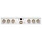 Cafe 6.2 Cu. Ft. Freestanding Natural Gas Range in Matte White and Brushed Bronze, , large