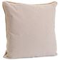 Twill 24" Square Throw Pillow in Natural and Tan, , large