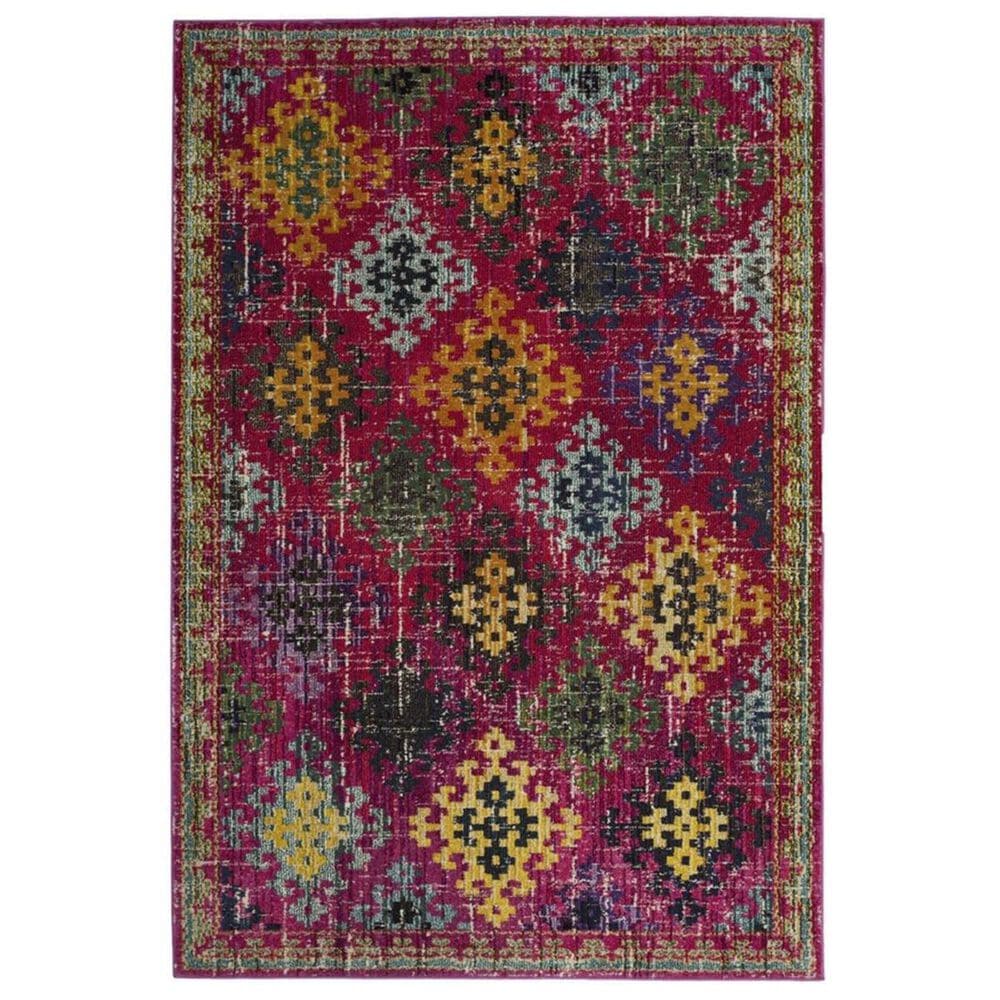 Safavieh Monaco MNC244D 5"1" x 7"7" Fuchsia Area Rug, , large