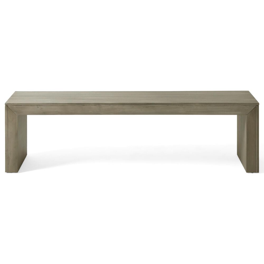 Hearth and Haven 63" Dining Bench in Grey and Taupe, , large