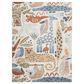 Nourison Astra Machine Washable 3"3" x 5" Ivory Kids Rug, , large