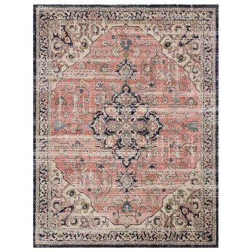 Magnolia Home Graham GRA-06 7"10" x 10" Coral and Navy Area Rug, , large