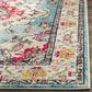 Safavieh Monaco MNC243J-10 10" x 14" Light Blue/Fuchsia Area Rug, , large