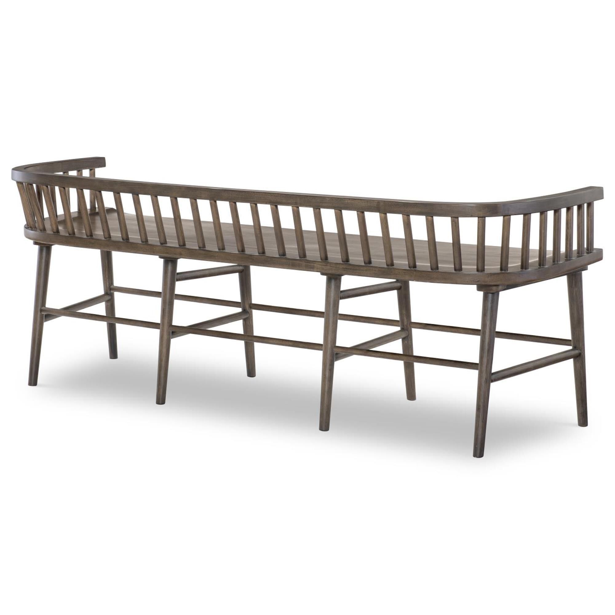 St Claire Home XXX's and OOO's Windsor Dining Bench in Cocoa