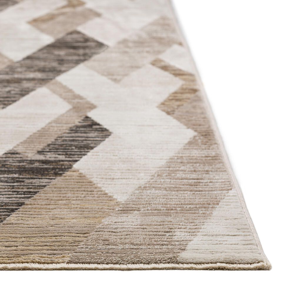 Dalyn Rug Company Denizi DZ5 3&#39;3&quot; x 5&#39;3&quot; Putty Area Rug, , large