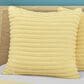 J. Queen New York Darby 26" Square Euro Pillow Sham in Yellow, , large