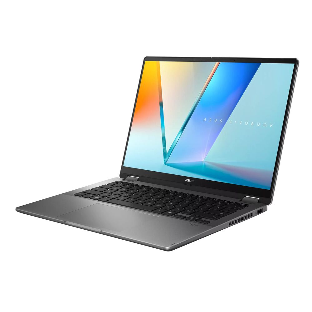 ASUS Vivobook 14 Flip Copilot+ PC 14" Touchscreen 2-In-1 Laptop | Intel Core Ultra 9 386H - 32GB RAM - Intel Graphics - 1TB SSD in Matte Gray, , large