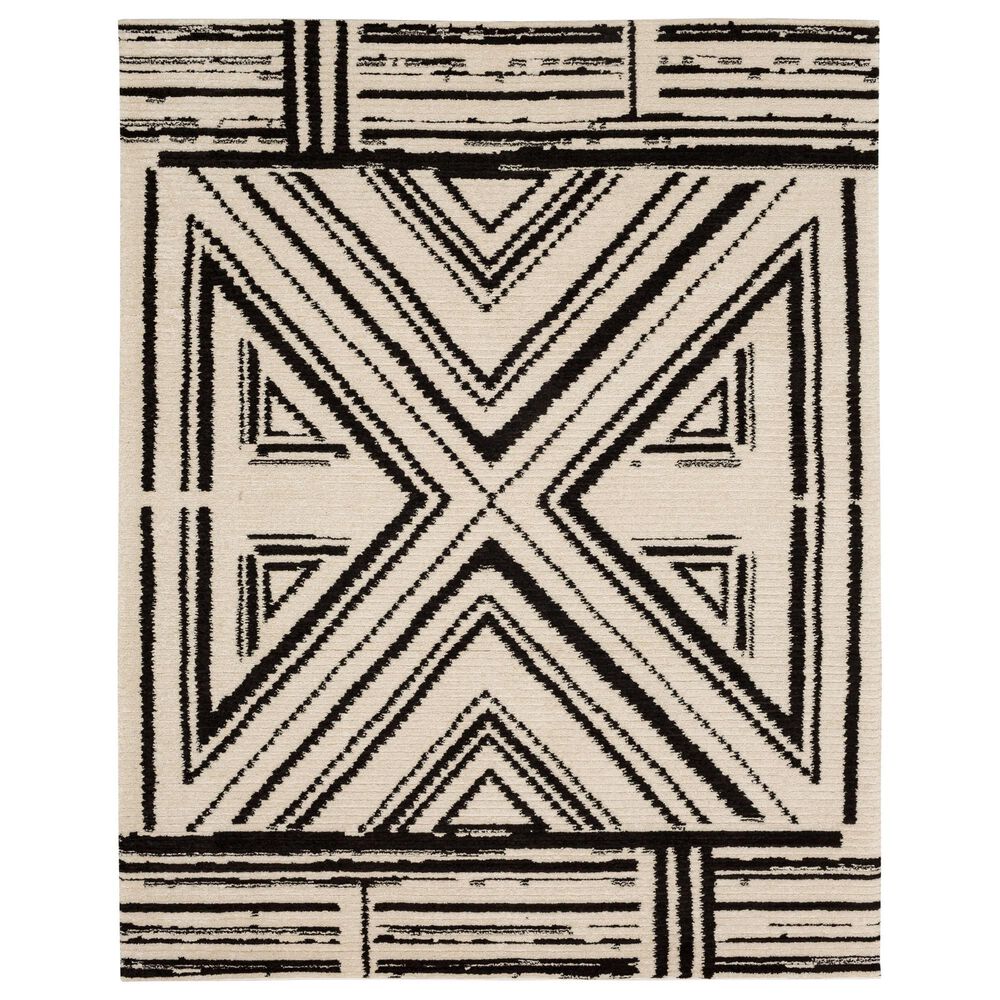Karastan Traverse Four Corners 9" x 12" Area Rug, , large