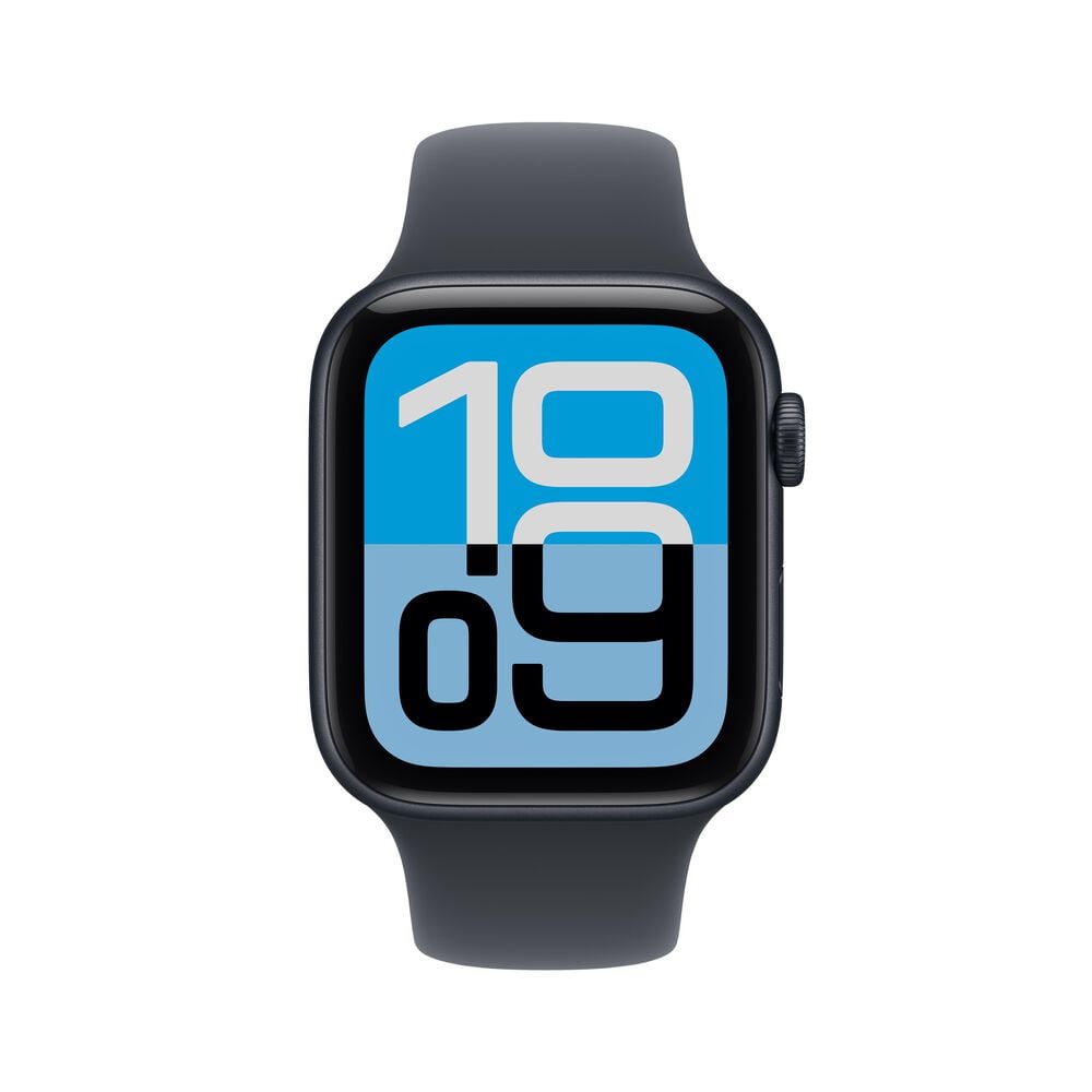 Apple Watch SE 3 &#40;GPS&#41; 44mm Midnight Aluminum Case with Midnight Sport Band - M/L - Midnight - &#40;2025&#41;&#40;Pre-Order&#41;, , large