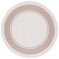 Safavieh Martha Stewart Cyprus Chevron 6"7" Round Ivory and Beige Area Rug, , large