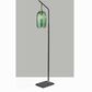 37B Derrick Floor Lamp in Black and Antique Brass, , large